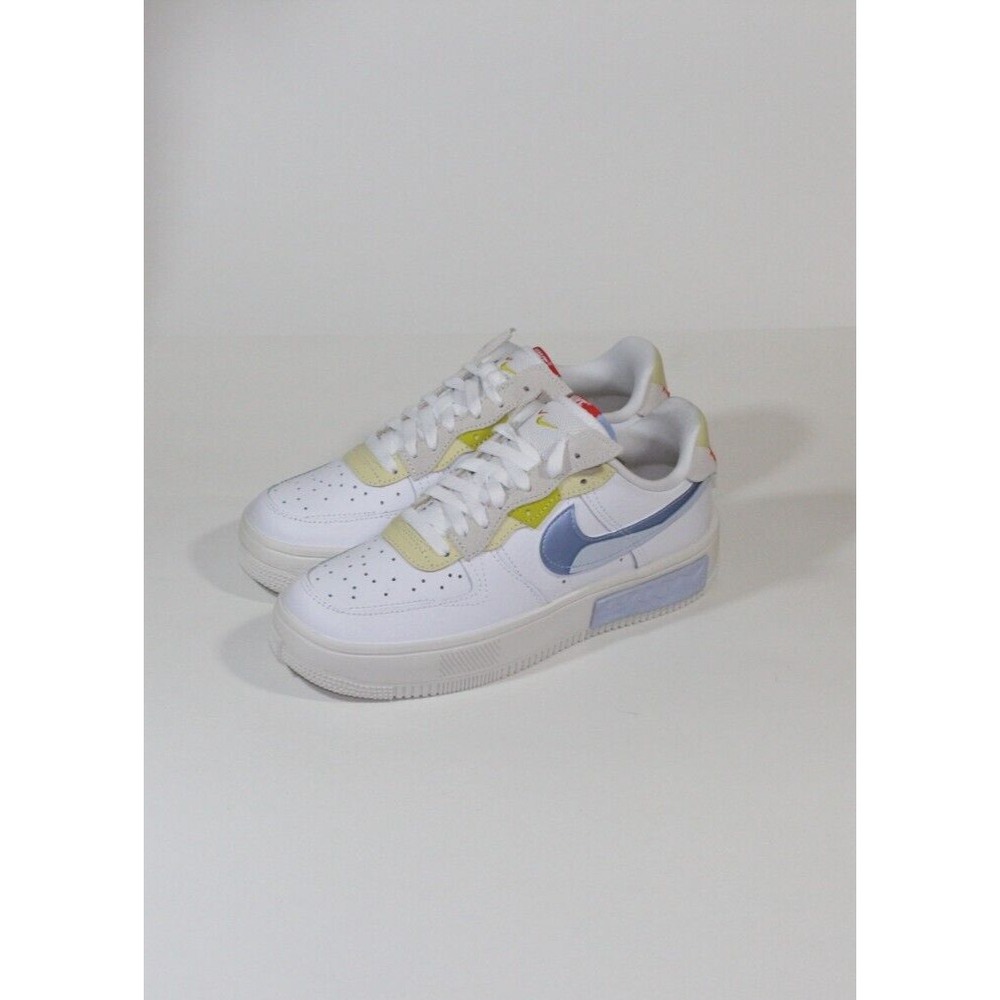 Nike Air Force 1 Fontanka Casual Shoe White Blue DV2175-100 Women's Size 9